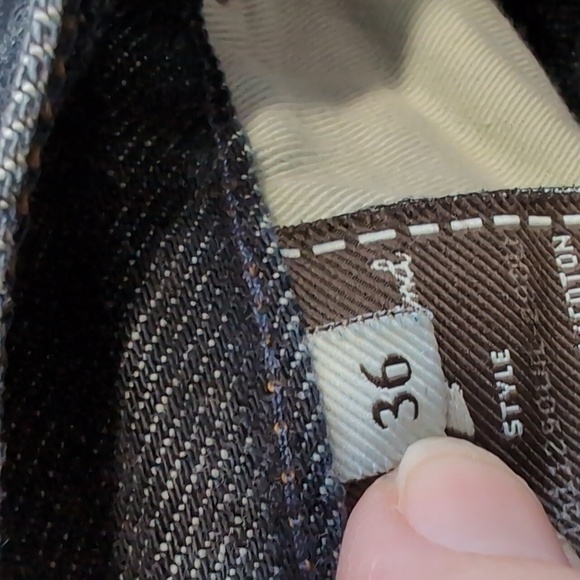 7 For all Mankind Men's Slimmy Jeans Size 36x29 - Picture 7 of 14